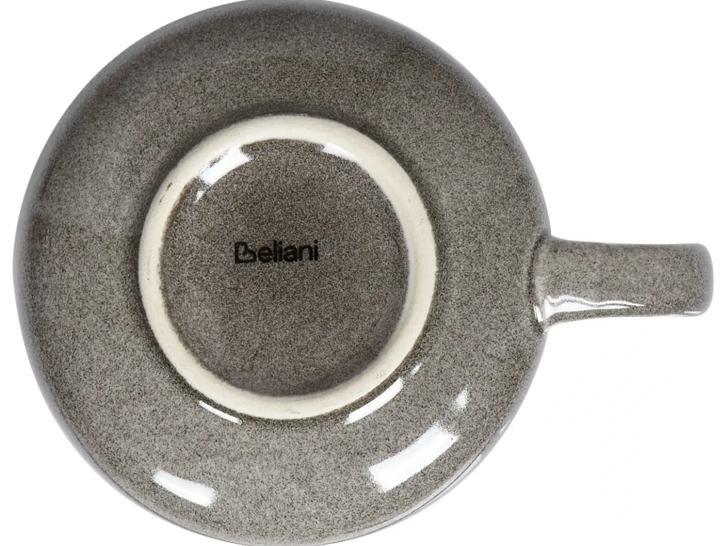 Set di 8 tazze con piattini COSTMARY Gres porcellanato Grigio