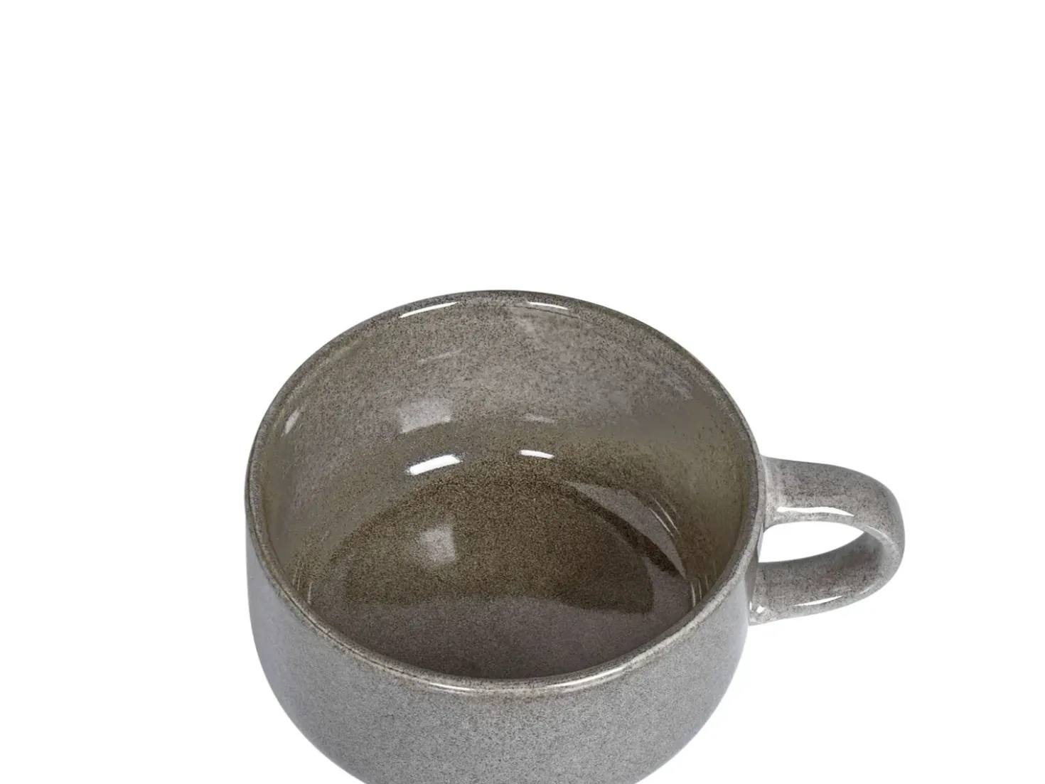 Set di 8 tazze con piattini COSTMARY Gres porcellanato Grigio