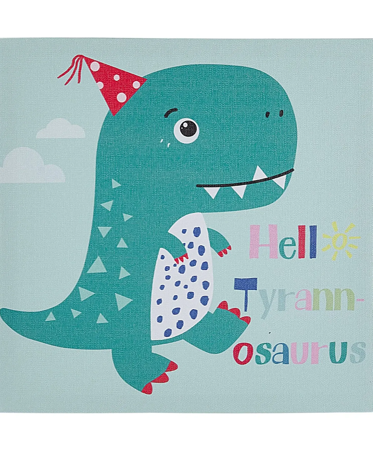 Set di 3 tele BINGUI Motivo per bambini 30 x 30 cm Multicolore