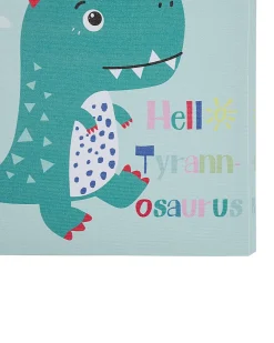 Set di 3 tele BINGUI Motivo per bambini 30 x 30 cm Multicolore