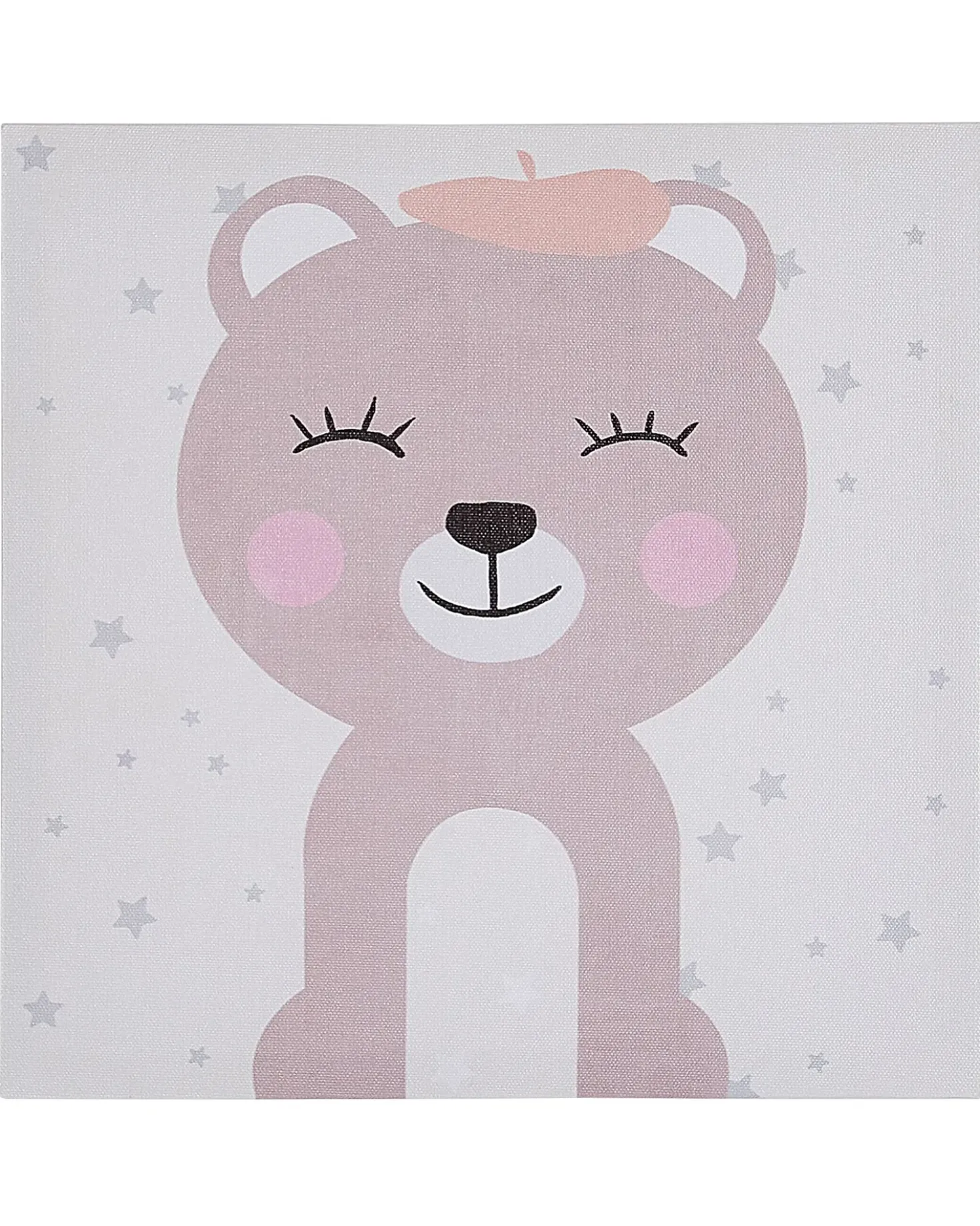 Set di 4 tele BOMBI Motivo per bambini 30 x 30 cm Multicolore