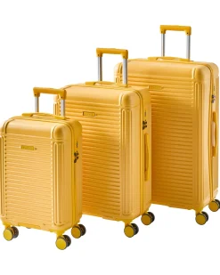 Set di 3 valigie rigide MYNTIS Giallo