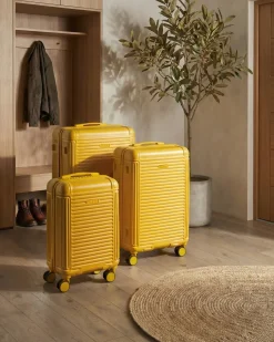 Set di 3 valigie rigide MYNTIS Giallo