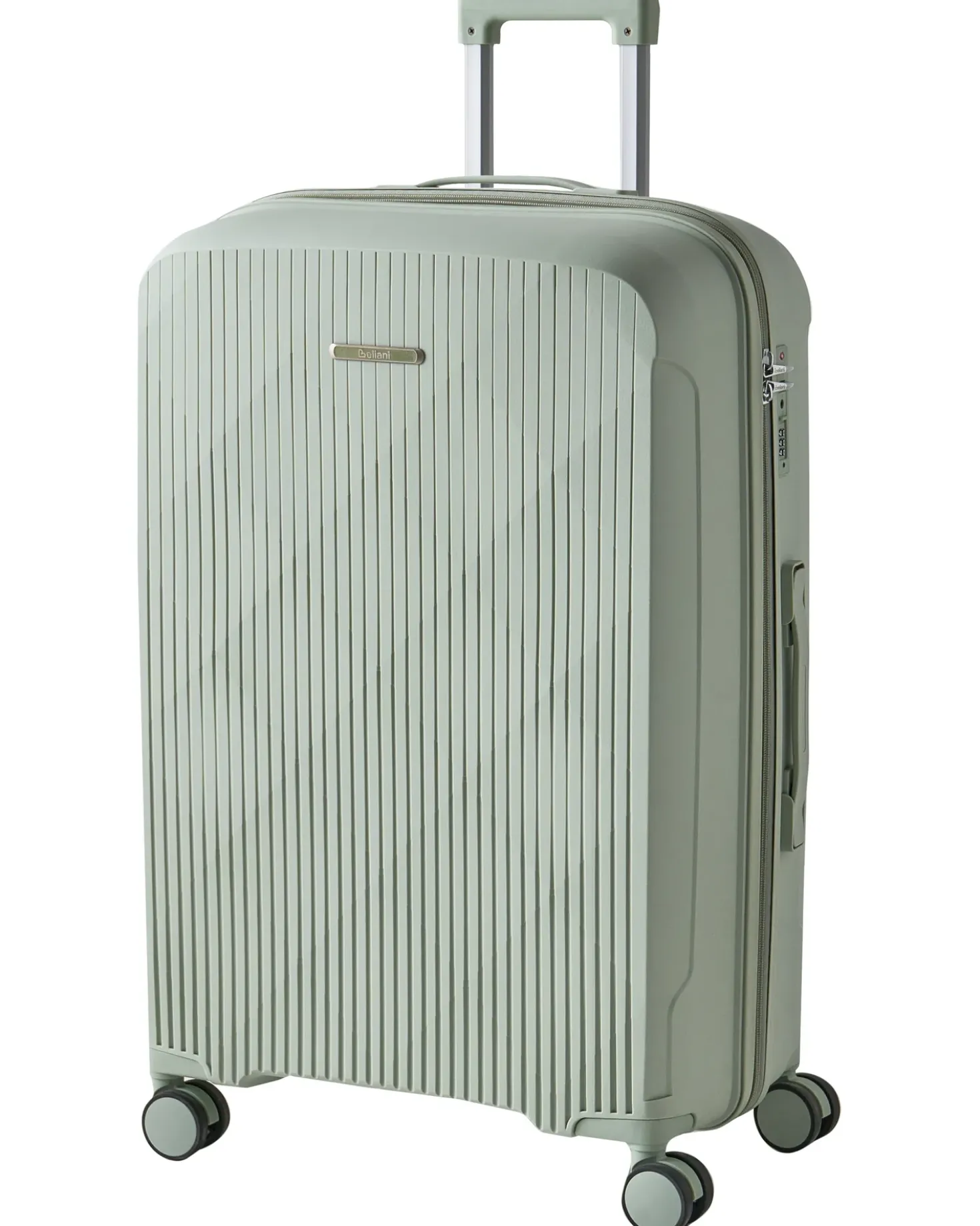 Set di 3 valigie rigide TONSAI Verde chiaro