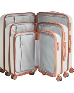 Set di 3 valigie rigide TONSAI Bianco sporco
