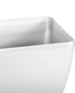 Set di 2 vasi per piante ASTRAS 50 cm Argento