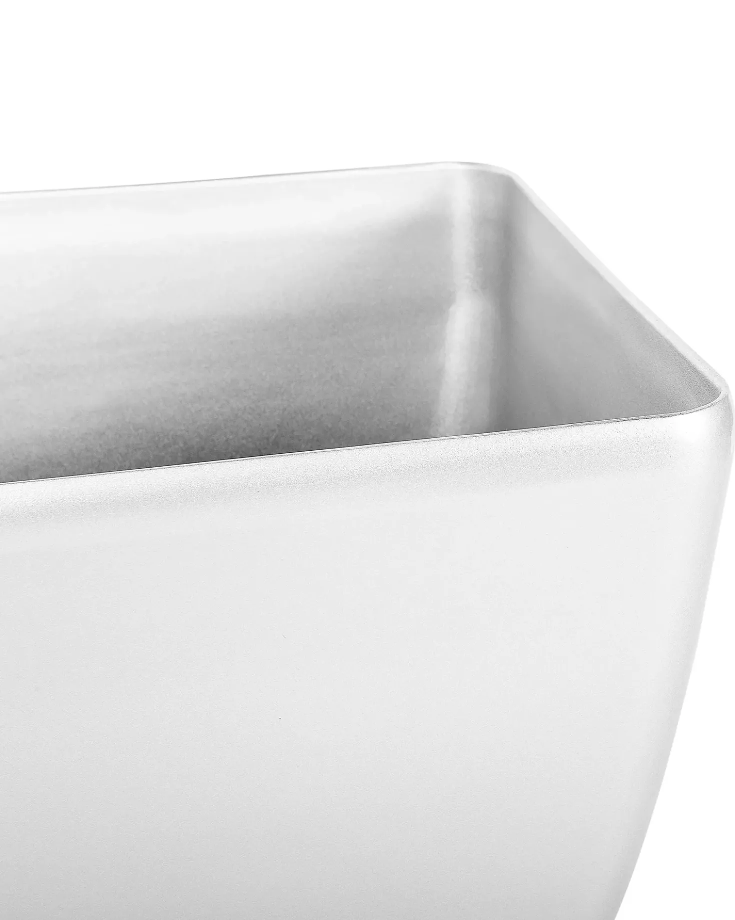 Set di 2 vasi per piante ASTRAS 50 cm Argento