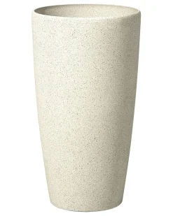 Set di 2 vasi per piante ABDERA 31 cm Beige chiaro