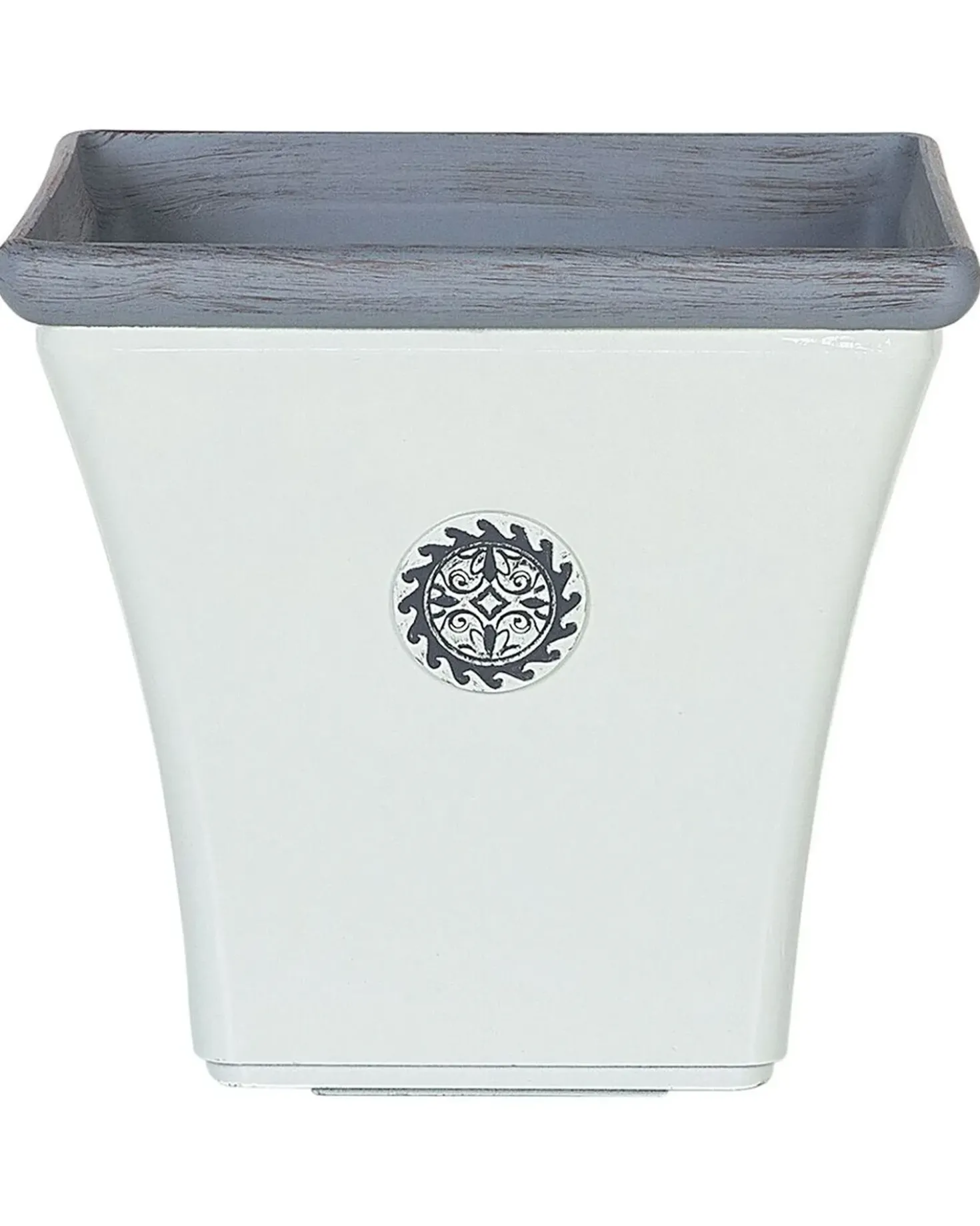 Set di 2 vasi per piante ELATEIA 32 cm Bianco