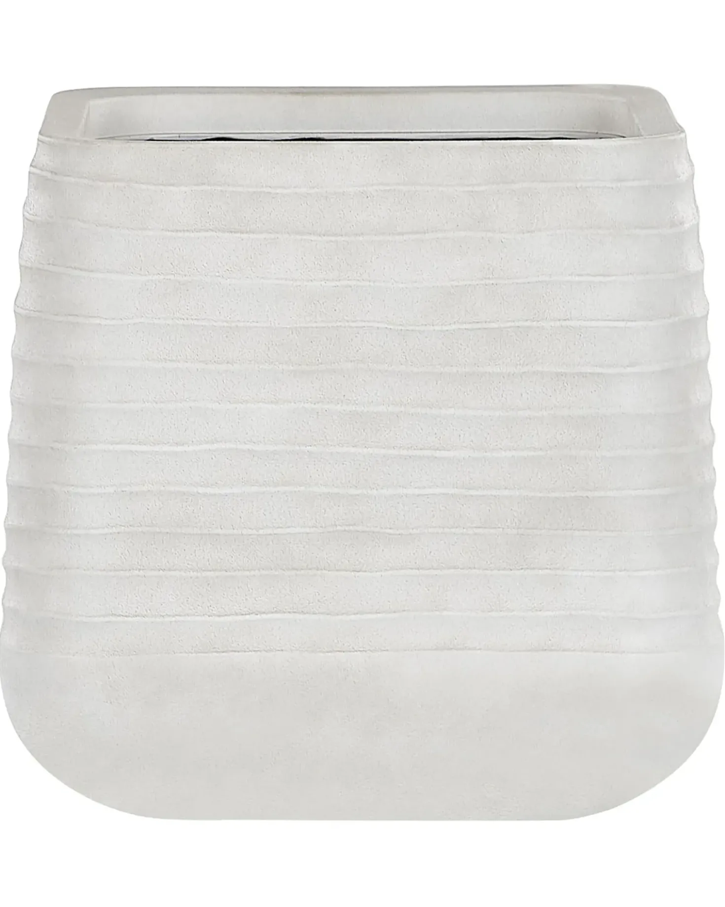 Set di 3 vasi per piante PARIKIA 50/38/28 cm Bianco sporco