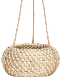 Set di 2 vasi per piante REMORA Alghe marine 22/14 cm Naturale