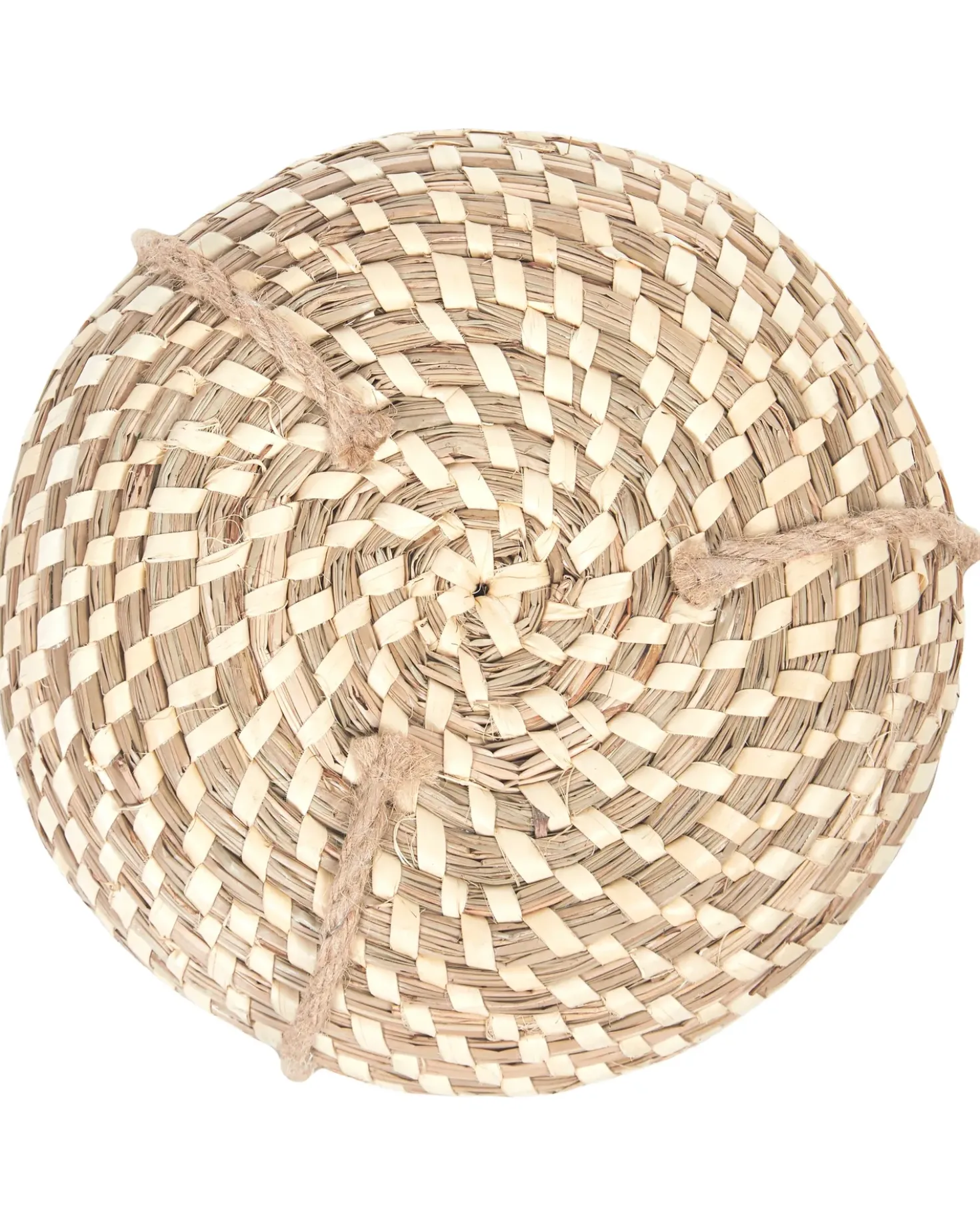 Set di 2 vasi per piante REMORA Alghe marine 22/14 cm Naturale