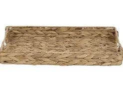 Set di 2 vassoi decorativi KONTUM Vimini Naturale