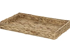 Set di 2 vassoi decorativi KONTUM Vimini Naturale