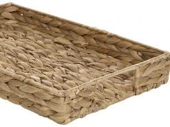 Set di 2 vassoi decorativi KONTUM Vimini Naturale