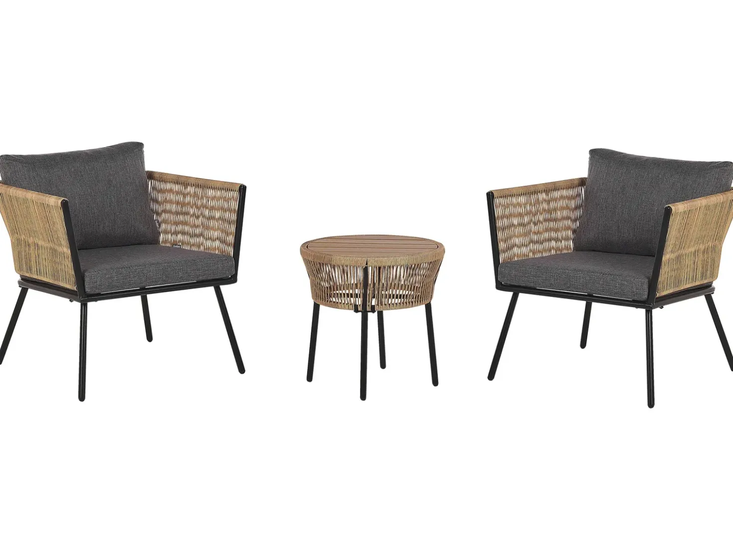 Set di copricuscini per esterni GARGANO Grigio scuro