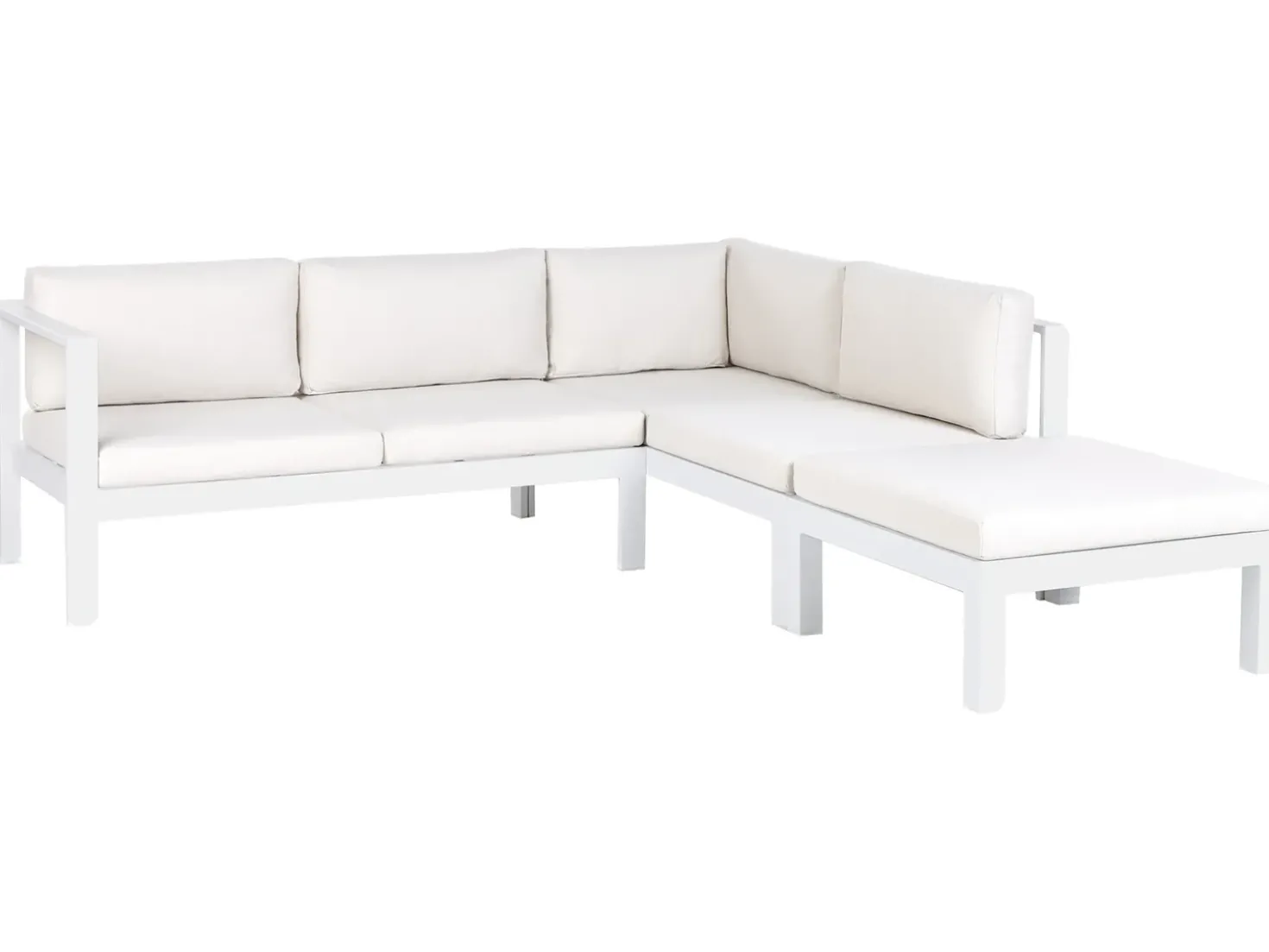 Set di copricuscini per esterni MESSINA Bianco sporco