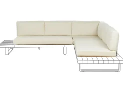 Set di copricuscini per esterni MYKONOS Bianco sporco