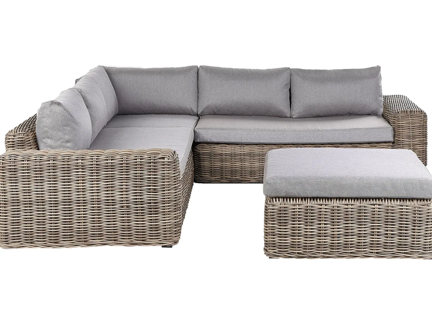Set di copricuscini per esterni PALERMO Grigio