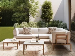 Set di copricuscini per esterni RIMA III Beige chiaro