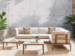 Set di copricuscini per esterni RIMA III Beige chiaro