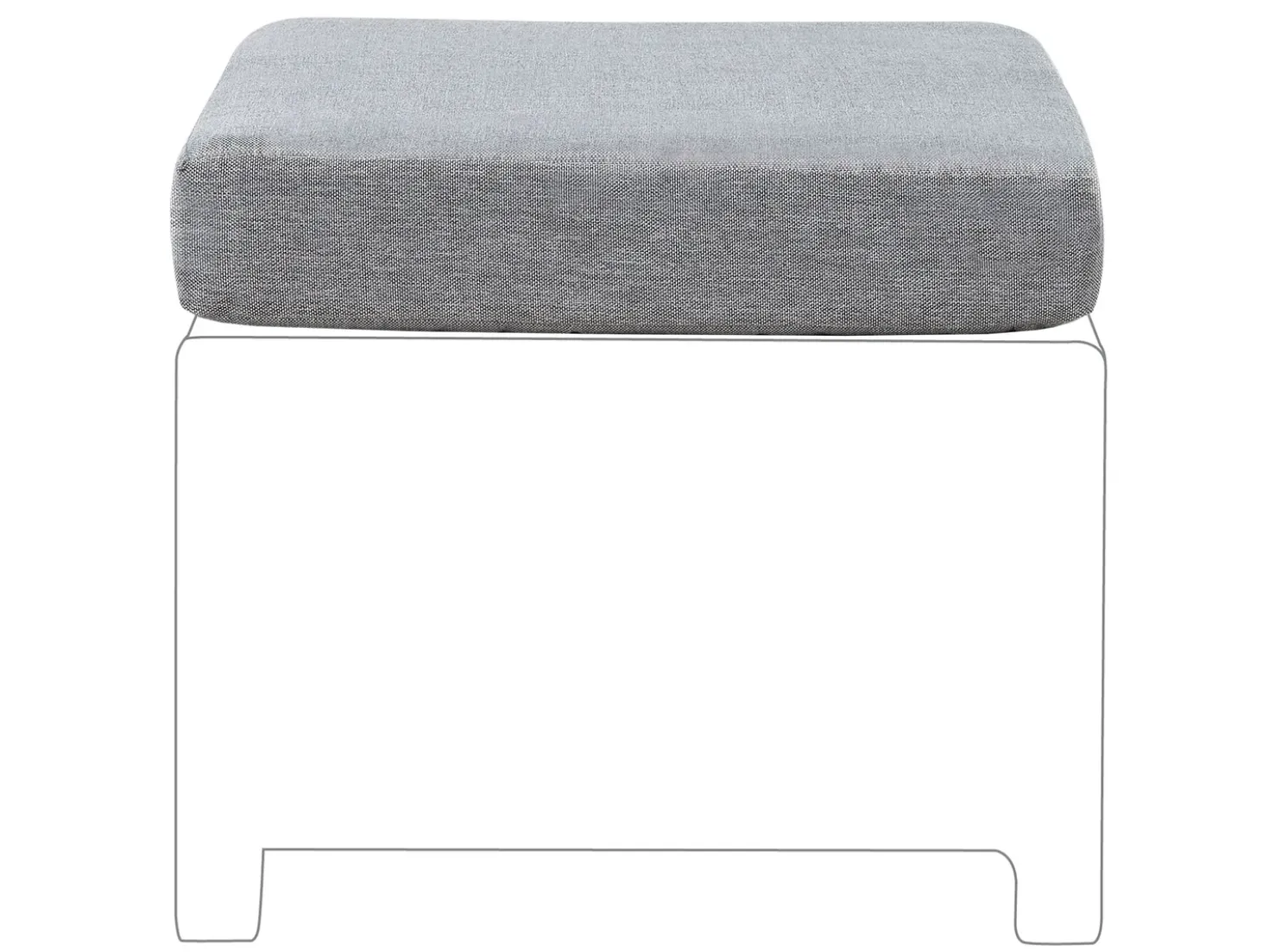 Set di copricuscini per esterni MILANO Grigio