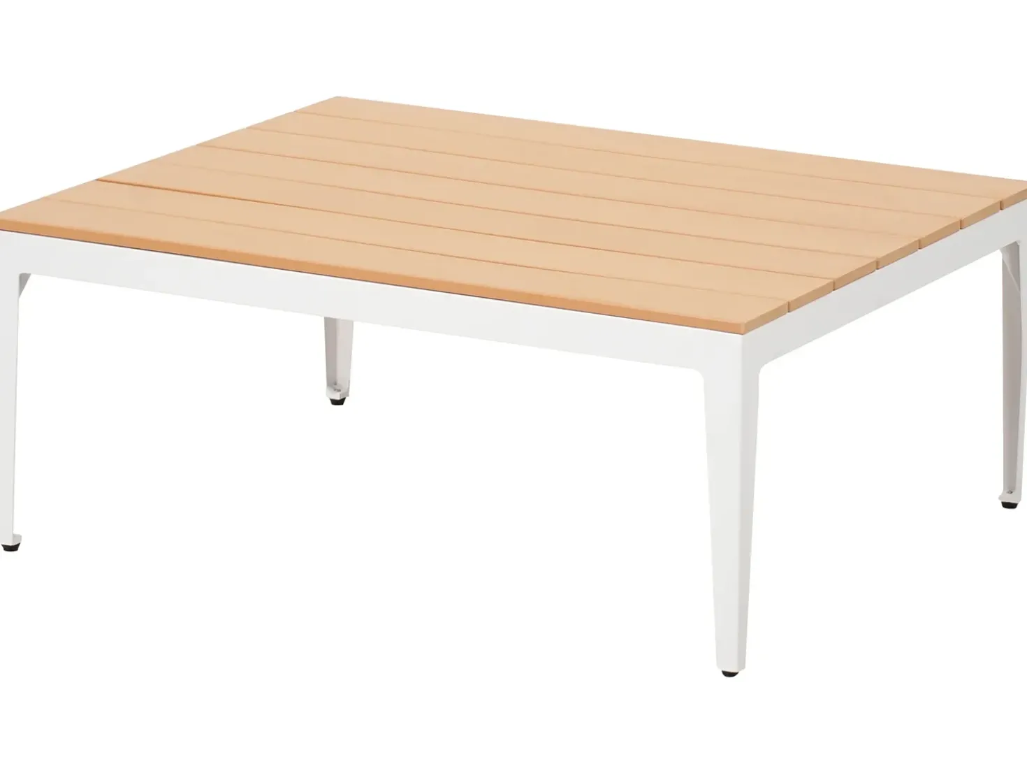 Set di divani angolari da giardino 5 posti POSITANO Bianco sporco