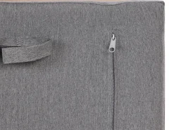Set di divani angolari da giardino 5 posti FRAZZANO Modulare Legno di acacia certificato Grigio