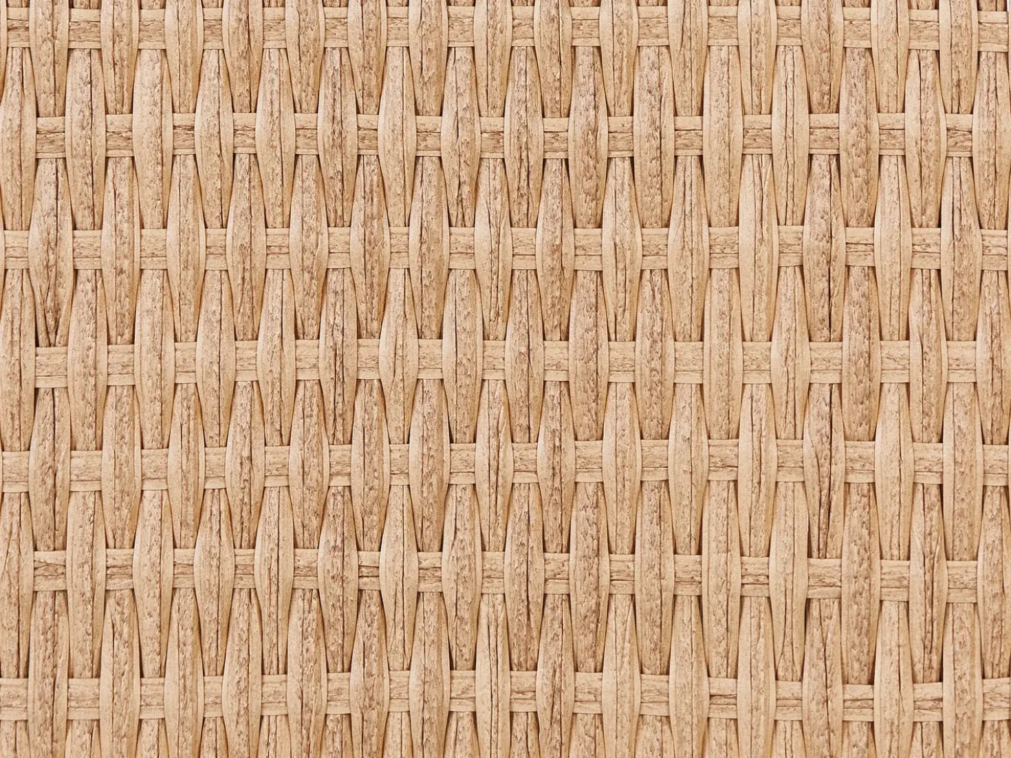 Set di divani angolari da giardino 4 posti OLIVERI Lato destro Rattan sintetico (PE) Beige