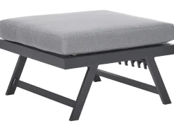 Set di divani angolari da giardino 5 posti COCCORINO Metallo Grigio
