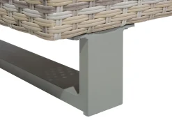 Set di divani angolari da giardino 5 posti LANCIANO Lato destro Rattan sintetico (PE) Grigio