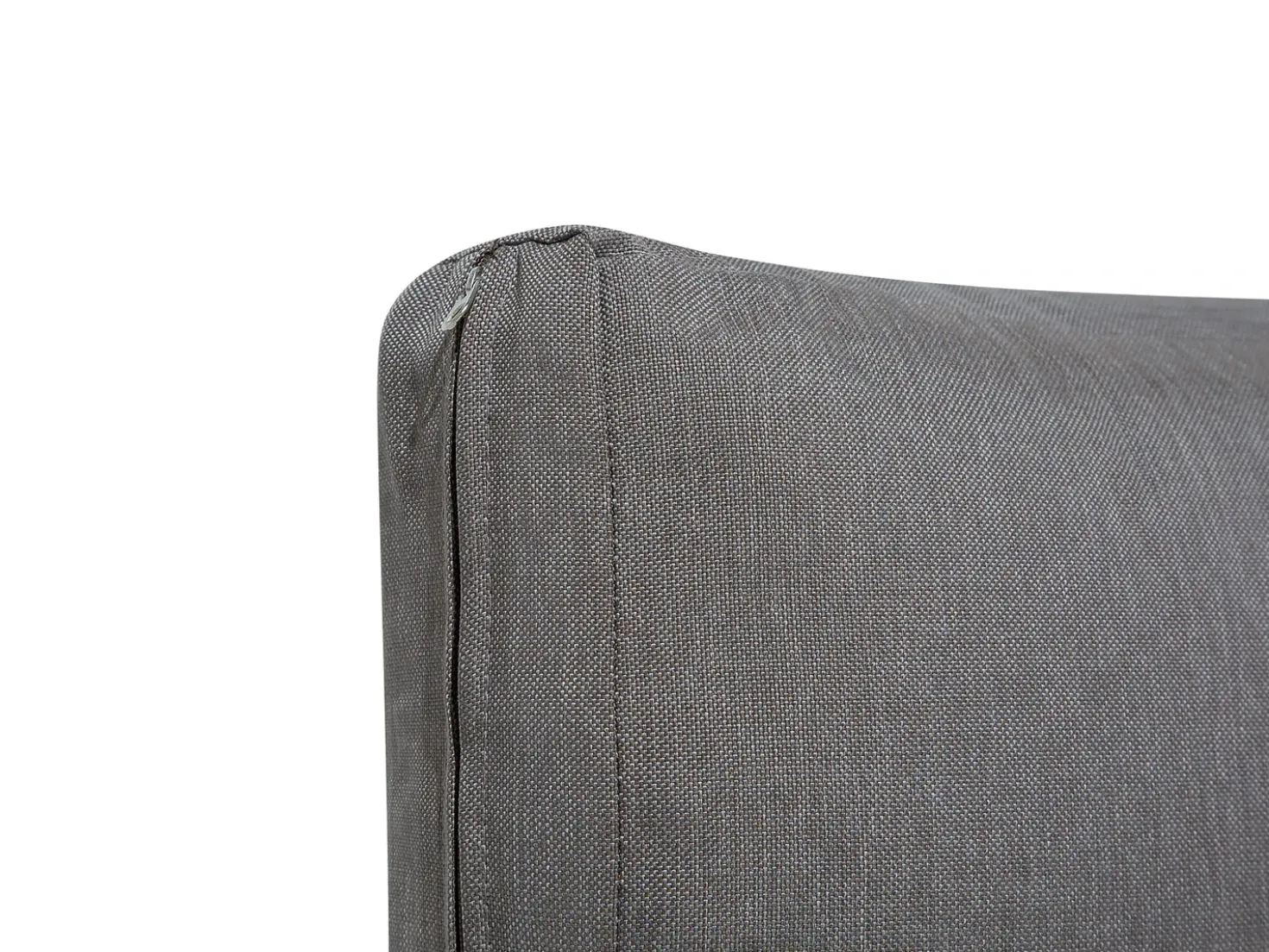 Set di divani angolari da giardino 5 posti LANCIANO Lato destro Rattan sintetico (PE) Grigio