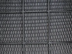Set di divani angolari da giardino 4 posti SANO Lato Sinistro Rattan sintetico (PE) Nero