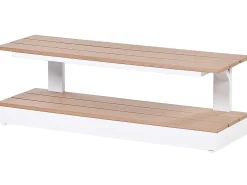 Set di divani angolari da giardino 5 posti MISSANELLO Grigio