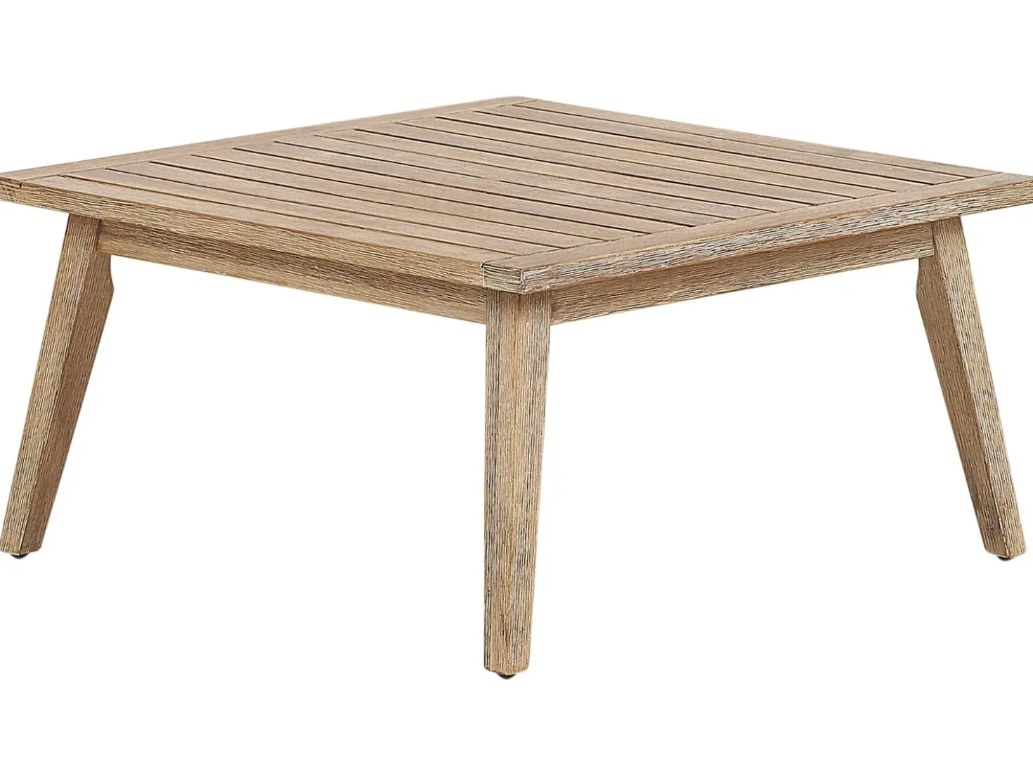 Set di divani angolari da giardino 5 posti ALCAMO Lato Sinistro Legno d'acacia Nero