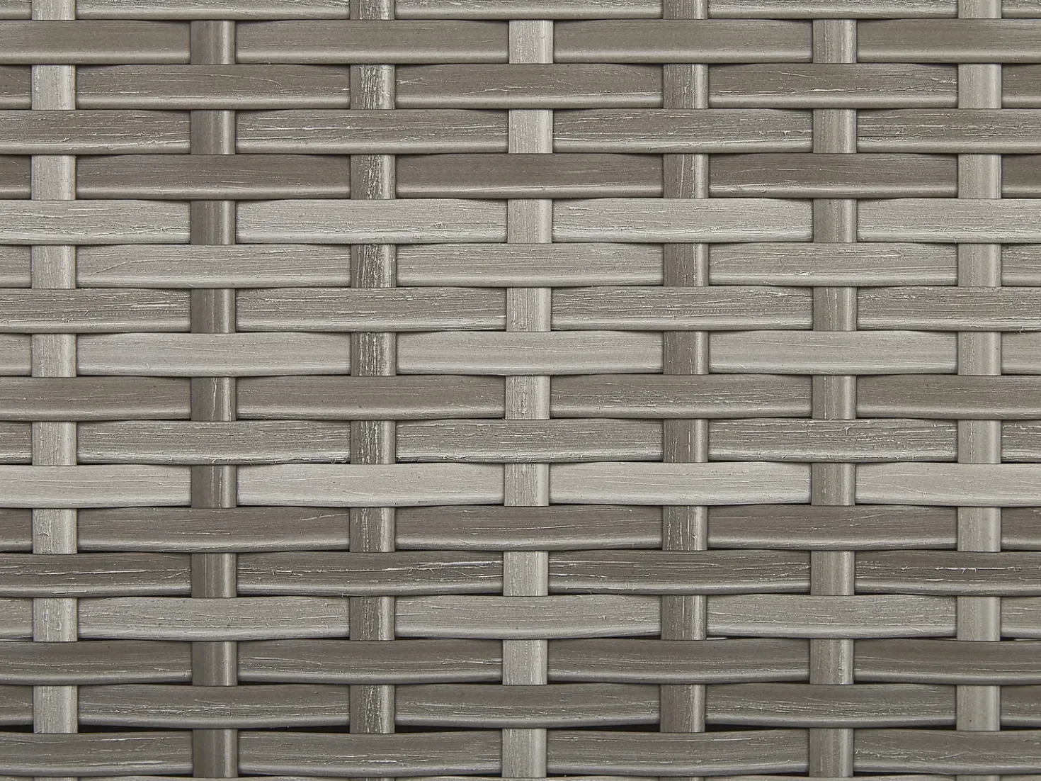 Set di divani angolari da giardino 5 posti SABBIA Lato Sinistro Modulare Rattan sintetico (PE) Grigio chiaro