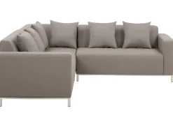 Set di divani angolari da giardino 5 posti BELIZE Lato destro Modulare Beige