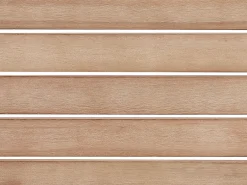 Set di divani angolari da giardino 5 posti BELLARIVA Legno d'eucalipto Bianco sporco