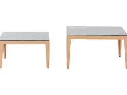 Set di divani angolari da giardino 6 posti RIMA III Lato Sinistro Modulare Metallo Grigio