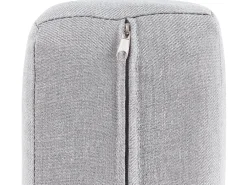 Set di divani angolari da giardino 6 posti RIMA III Lato Sinistro Modulare Metallo Grigio