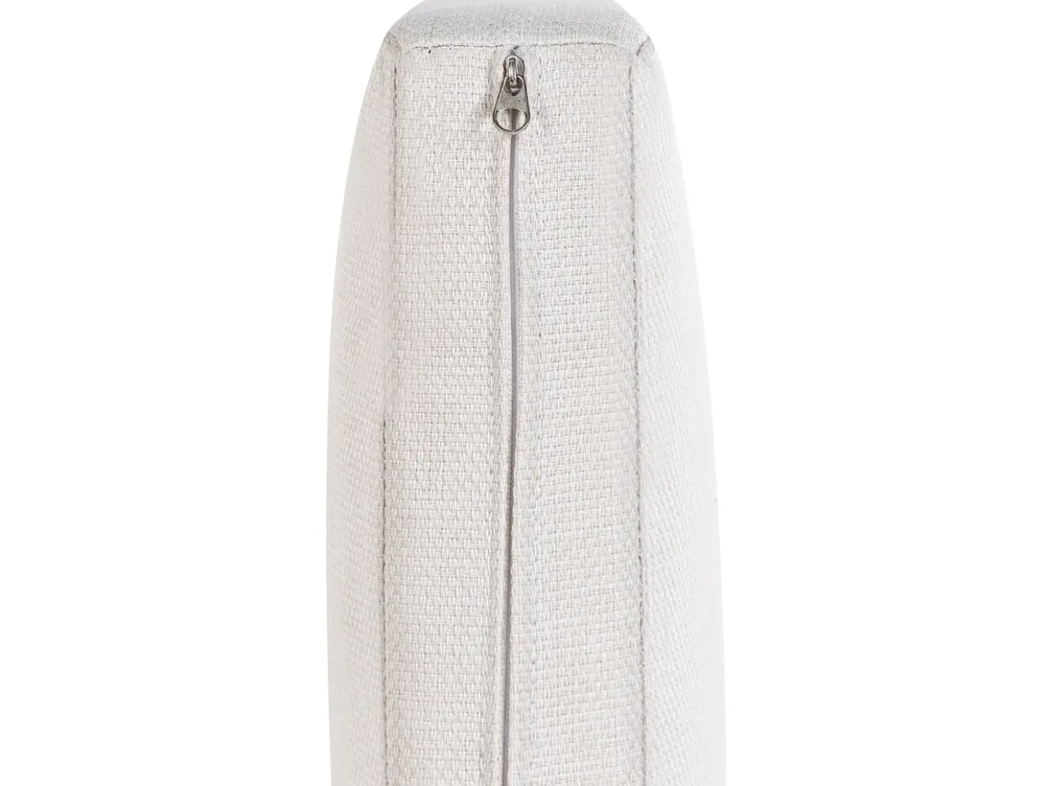 Set di divani angolari da giardino 5 posti LANCIANO Lato destro Rattan sintetico (PE) Bianco sporco