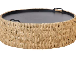 Set di divani angolari da giardino 4 posti OLIVERI Lato Sinistro Rattan sintetico (PE) Beige