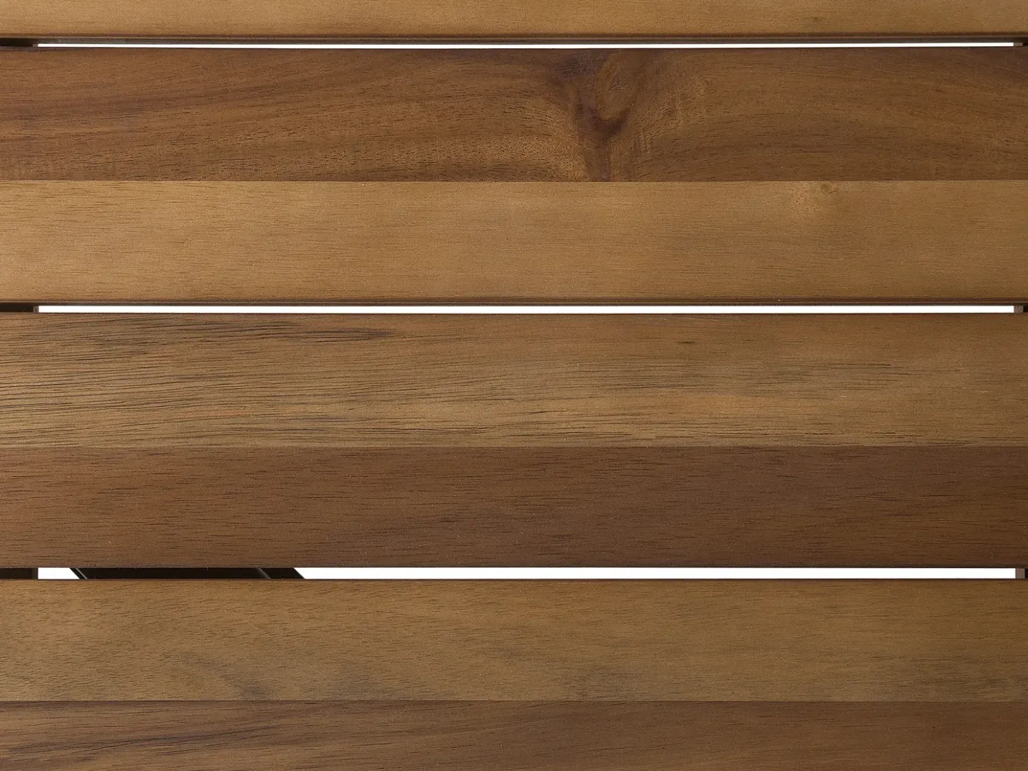 Set di divani angolari da giardino 5 posti CORATO Legno d'acacia Grigio
