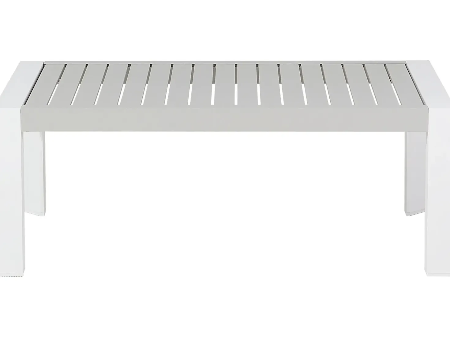 Set di divani angolari da giardino 6 posti CASTELLA Lato Sinistro Metallo Grigio
