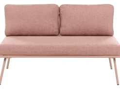 Set di divani angolari da giardino 4 posti CACCAMO Marrone