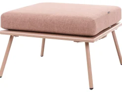Set di divani angolari da giardino 4 posti CACCAMO Marrone