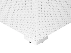 Set di divani angolari da giardino 4 posti SANO Lato Sinistro Modulare Rattan sintetico (PE) Bianco