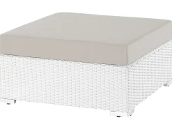 Set di divani angolari da giardino 4 posti SANO Lato Sinistro Modulare Rattan sintetico (PE) Bianco