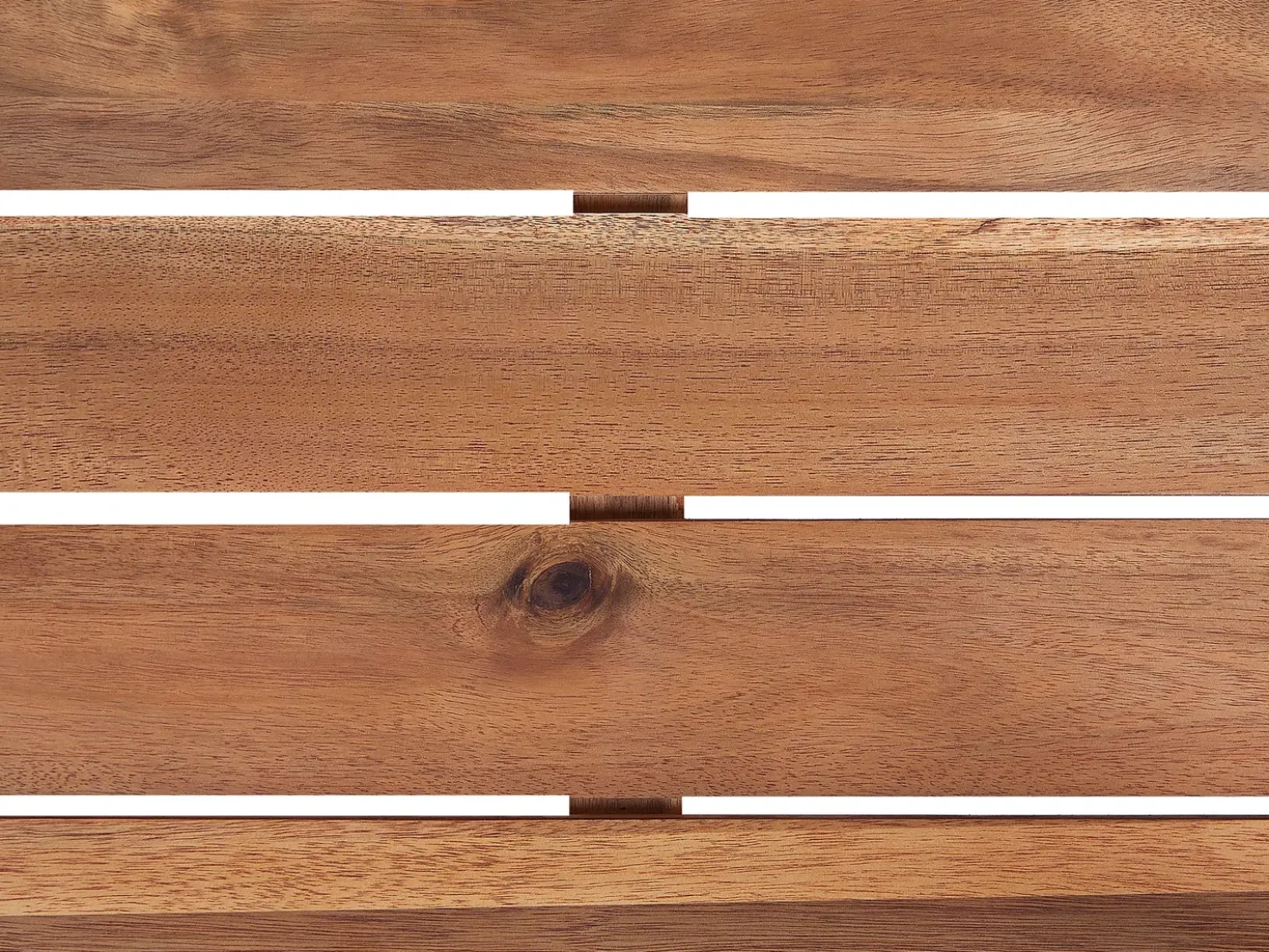 Set di divani angolari da giardino 5 posti CORATO Legno d'acacia Bianco sporco