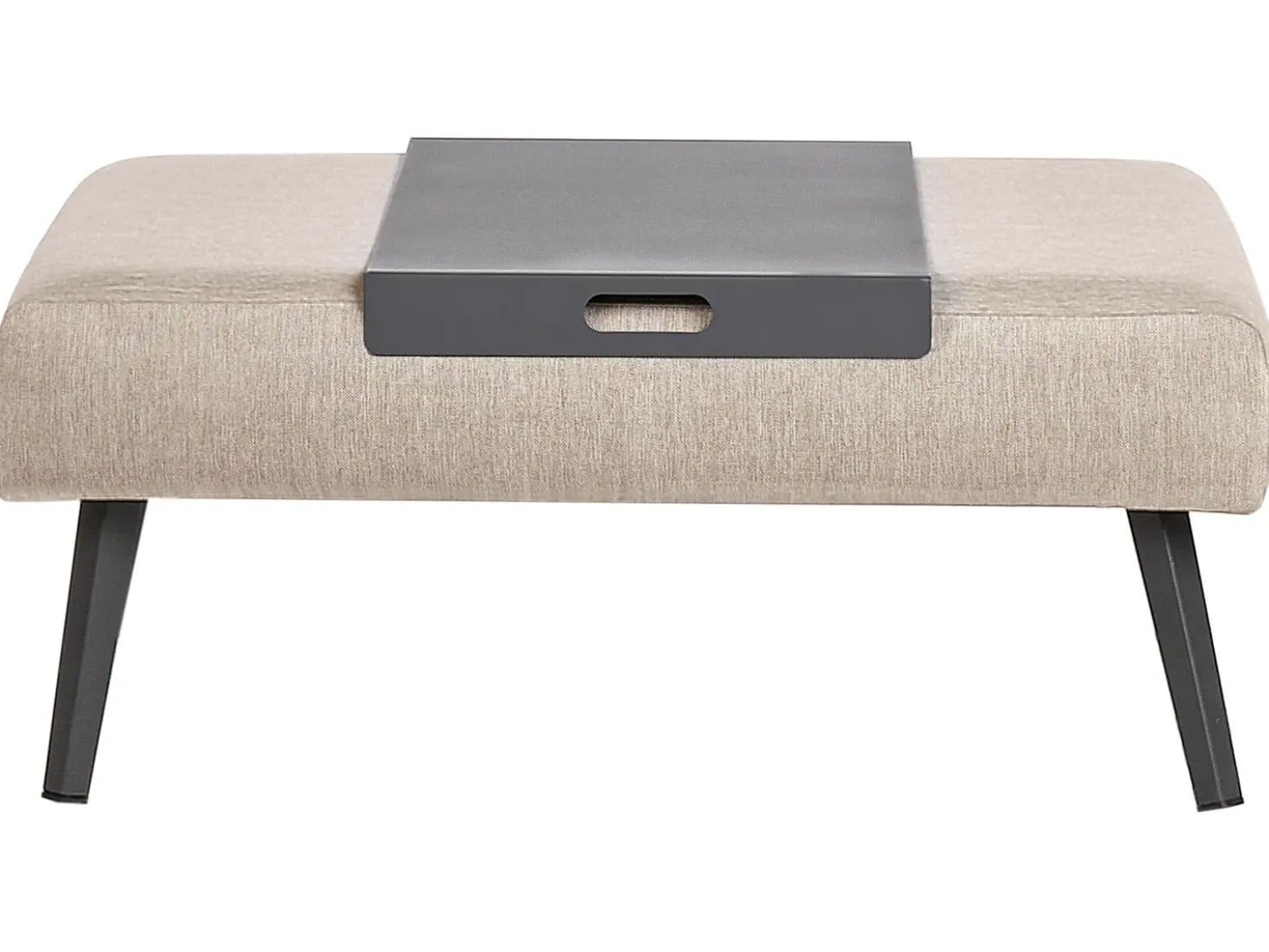 Set di divani angolari da giardino 4 posti SORRIVOLI Lato Sinistro Beige
